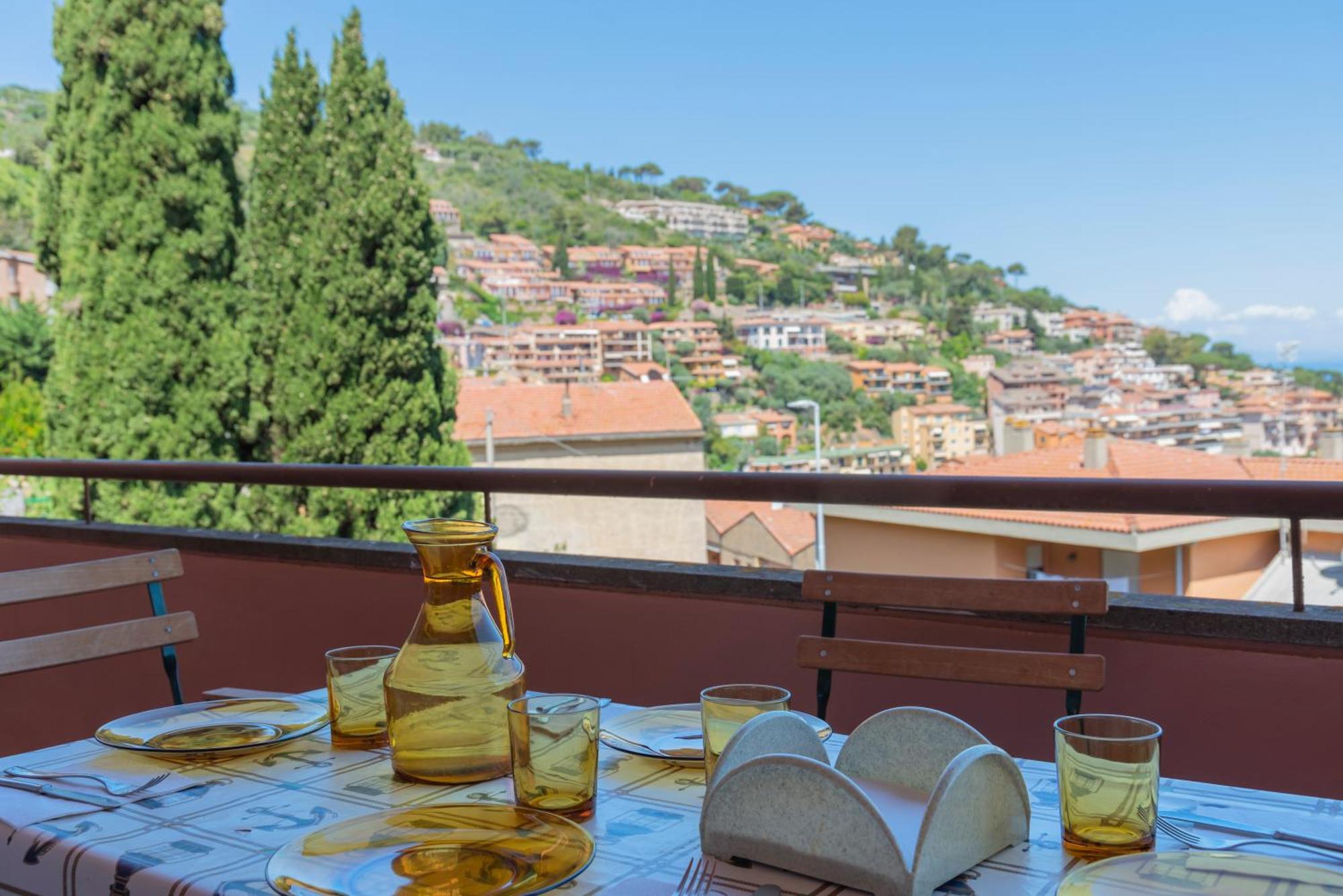 Ferienwohnung Argentario Retreat Sea View Terrace, Wifi & Private Parking Included Porto Santo Stefano  Exterior foto